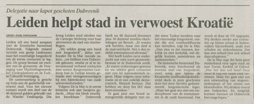 19931209-Leiden-helpt-Kroatie