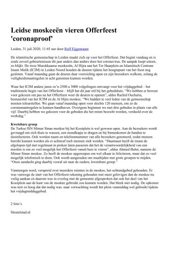 20200731-offerfeest-coronaproef-1