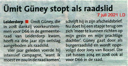 20210707-LD-Umit-Guney-stop-als-raadslid