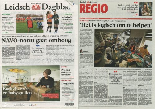 20230213-Leidsche-Dagblad-Inzamelactie-aardbeving-Turkije-Syrie-Curacaostraat-3-scaled