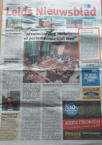 20241205-Leids-Nieuwblad-Inkijk-in-het-Turks-Archief