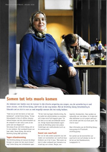 02 oktober 2018-Nieuwsbrief Mooi Noord-Emine Guney
