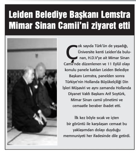 Hurryet-krant-Hasan-Guney-Burgemeester-Lemstra-Arif-Soyturk 2003